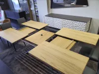 Tavolo 4x4 Ozzio in legno Allungabile