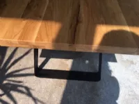 Tavolo Art 8060 Artigianale in legno Fisso