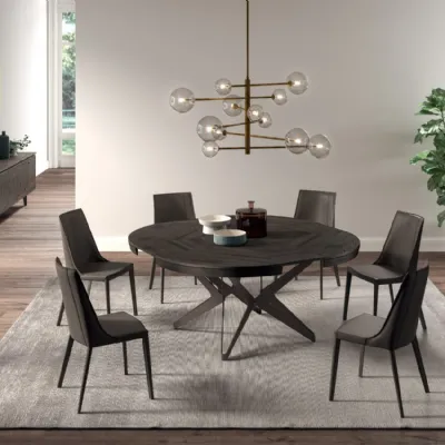 Tavolo Big Round Ozzio allungabile a 3995€. Perfetto per ogni esigenza!