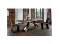 Tavolo rettangolare in legno Big table di Bonaldo in Offerta Outlet