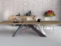 Tavolo rettangolare in legno Big table di Bonaldo in Offerta Outlet