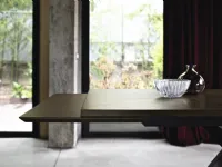 Tavolo allungabile con piano legno ,Lissone