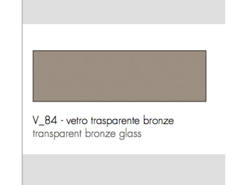 Tavolo Butterfly vetro bronzo Mottes selection a prezzo ribassato