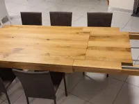 Tavolo rettangolare in legno Vivido 2 Conarte in Offerta Outlet