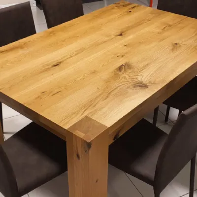 Tavolo rettangolare in legno Vivido 2 Conarte in Offerta Outlet