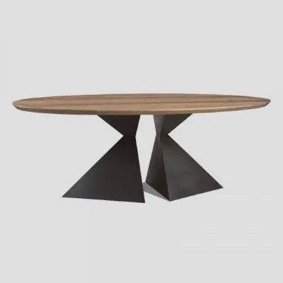 Tavolo Db006405 Dialma brown in OFFERTA OUTLET