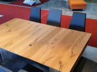 Tavolo Flap Ozzio in legno Consolle allungabile