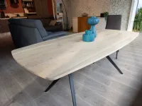 Tavolo Glamour Artigianale in legno Fisso