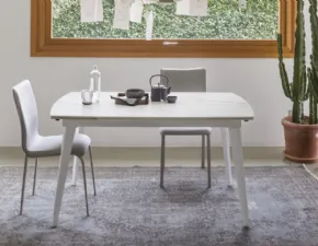Tavolo in ceramica rettangolare Oceano Target point in offerta outlet