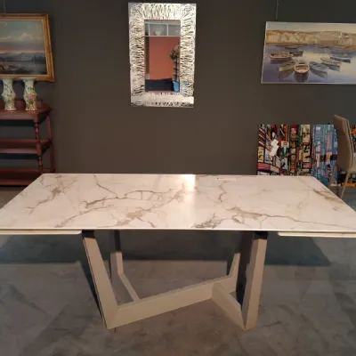 Tavolo in ceramica rettangolare Tavolo art Bonaldo a prezzo scontato