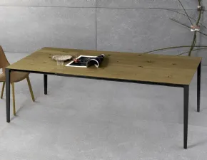 Tavolo in laminato rettangolare Fusion Point house in offerta outlet