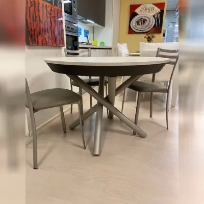 Tavolo in laminato rotondo Celsius Altacom in offerta outlet