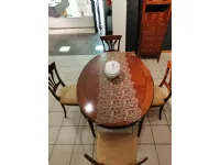 Tavolo in legno ovale Tavolo - 4 sedie Origine a prezzo ribassato
