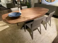 Tavolo in legno ovale Tyron wood Cattelan italia a prezzo ribassato