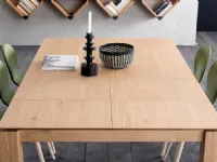 Tavolo in legno quadrato Santiago Alta corte a prezzo scontato
