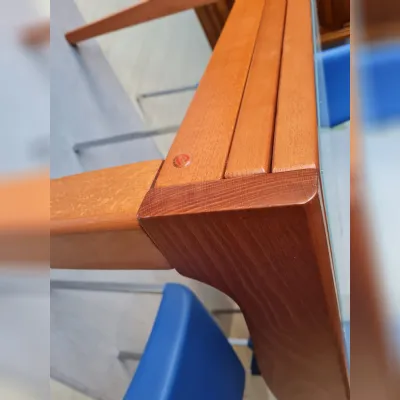 Tavolo rettangolare in legno Aida ciliegio Collezione esclusiva in Offerta Outlet