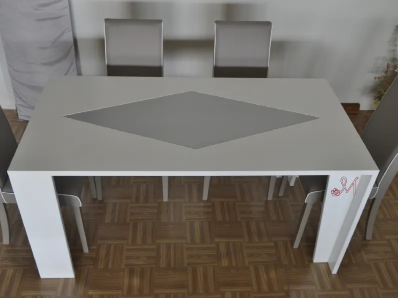 Tavolo in legno rettangolare Art. 605 Mirandola in Offerta Outlet