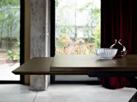 Tavolo in legno rettangolare Artistico Bontempi casa in Offerta Outlet