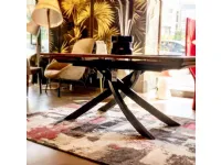 Tavolo in legno rettangolare Bontempi artistico allungabile Bontempi casa a prezzo scontato