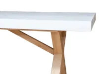Tavolo in legno rettangolare Capretta Artigianale a prezzo ribassato