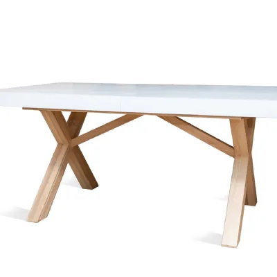 Tavolo in legno rettangolare Capretta Artigianale a prezzo ribassato