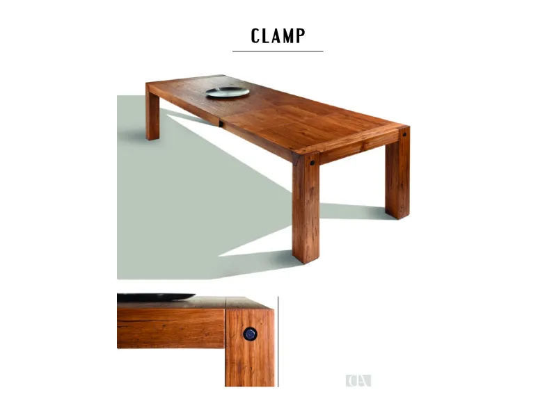 Tavolo Clamp Domus arte a prezzo scontato