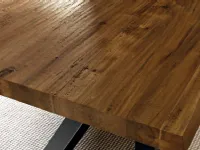 Tavolo in legno rettangolare Crossing Fgf mobili a prezzo scontato