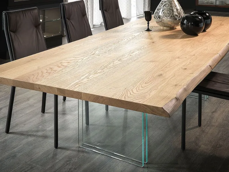 Tavolo in legno rettangolare Ikon drive Cattelan a prezzo scontato
