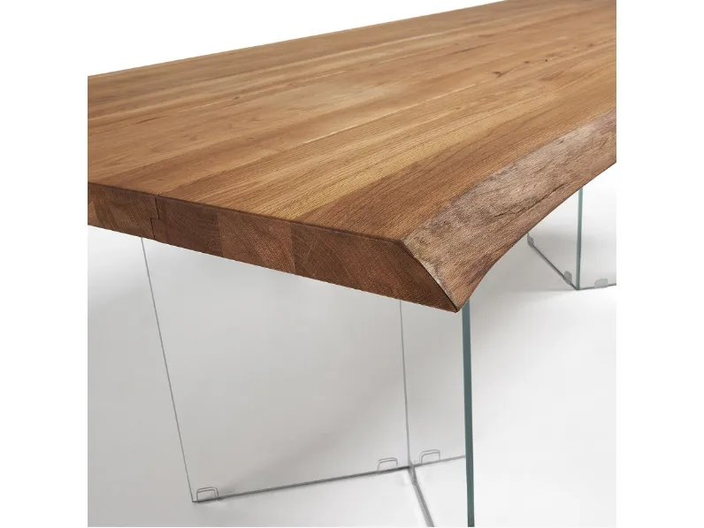 Tavolo in legno rettangolare Levik La giulia group in Offerta Outlet