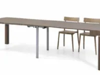 Tavolo in legno rettangolare London Artigianale in offerta outlet