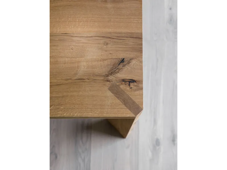 Tavolo rettangolare in legno Manero di Miniforms in Offerta Outlet