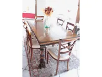 Tavolo in legno rettangolare Medicea Faber mobili in offerta outlet
