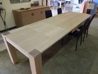Tavolo in legno rettangolare Rovere Zilio a prezzo ribassato