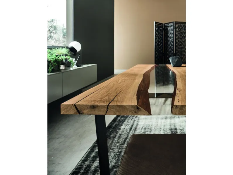 Tavolo in legno rettangolare Spring Maronese acf a prezzo ribassato
