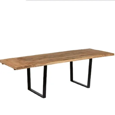 Tavolo in legno rettangolare Tavolo legno industrial bristol Nuovi mondi cucine a prezzo scontato