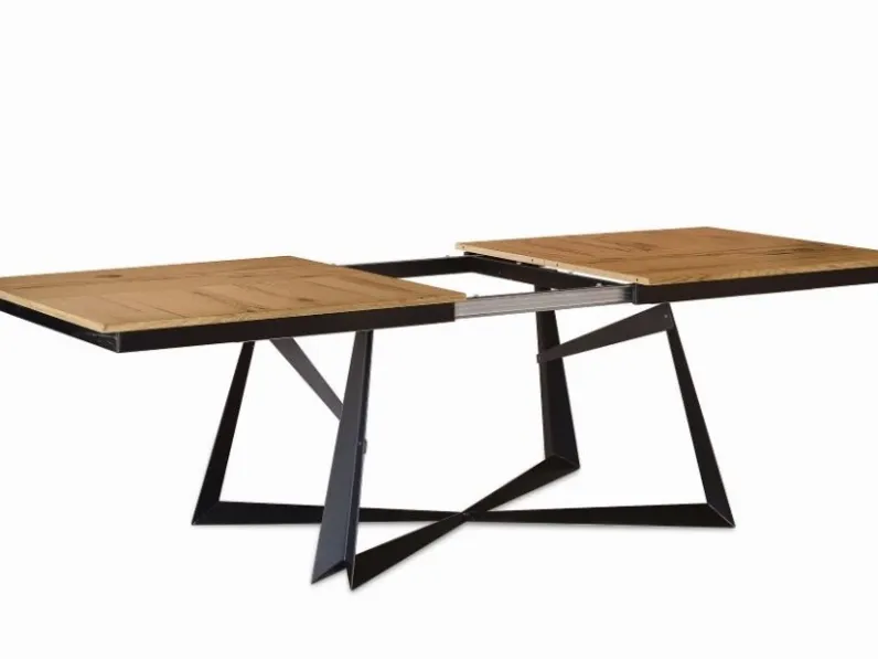 Tavolo in legno rettangolare Tavolo sdoppiabile  Artigianale a prezzo ribassato