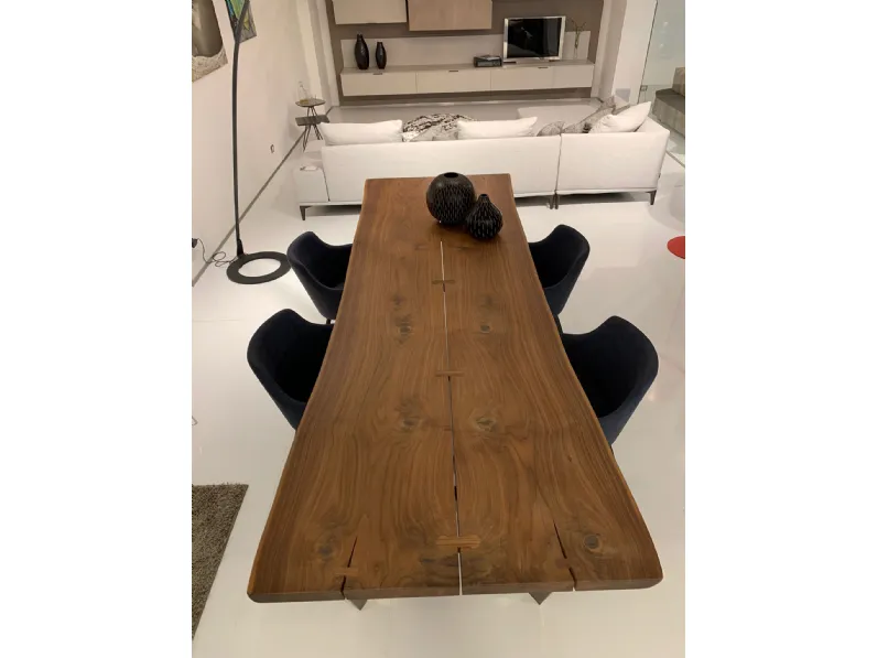 Tavolo in legno sagomato Vero Arte brotto a prezzo scontato