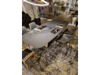 Tavolo in marmo sagomato Oh  72 - square round Reflex a prezzo scontato