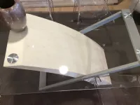 Tavolo in vetro rettangolare Unique  Artigianale a prezzo scontato