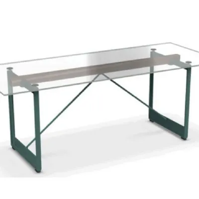 Tavolo Magis in vetro rettangolare 260x85, prezzo scontato!