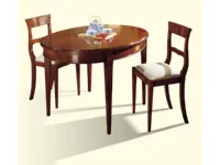 Tavolo Modello quadrifogli Artigianale in legno Allungabile