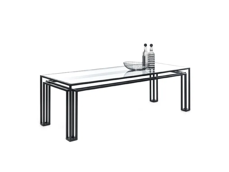 TAVOLO MoggHotline table nero SCONTATO a PREZZI OUTLET 