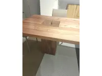 Tavolo con piano in legno rettangolare di Riva 1920 a PREZZO OUTLET 