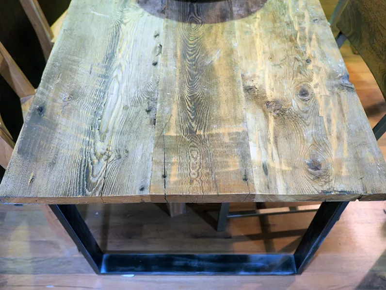 tavolo allungabile industrial original in offerta outlet nuovimondi 