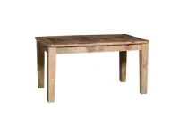 Tavolo in legno massello noce india legno di noce india allungabile Rettangolari Allungabili Legno 