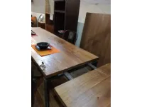 Tavolo Outlet etnico  legno massello radice di suar industrial  PREZZI OUTLET