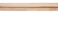 Tavolo Outlet etnico Tavolo allungabile  wood e ferro industrial con prolunghe interne  PREZZI OUTLET