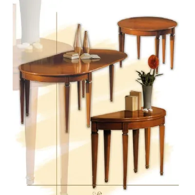 Tavolo ovale a quattro gambe Art.49 tavolo consolle allungabile Artigiani veneti scontato