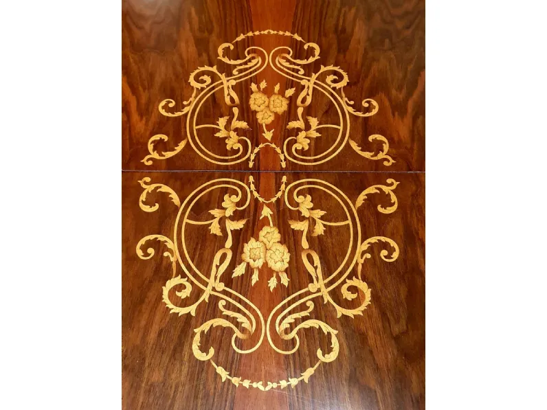 Tavolo Ovale allungabile Artigianale in legno Allungabile