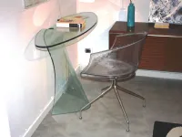 Tavolo ovale con basamento centrale Dama Fiam italia scontato